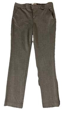 Calvin Klein Women’s Sz 2 Gray Mid Rise Straight Leg Trousers